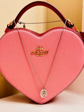 Coach Swarovski Charm Necklace ( NECKLACE ONLY )